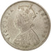 Coin, INDIA-BRITISH, Victoria, 1/2 Rupee, 1899, AU(50-53), Silver, KM:491