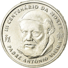 Coin, Portugal, 500 Escudos, 1997, AU(55-58), Silver, KM:701