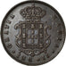 Monnaie, Portugal, Maria II, 10 Reis, 1850, TTB+, Cuivre, KM:481
