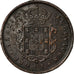 Moneta, Portogallo, Luiz I, 10 Reis, 1873, MB, Rame, KM:514