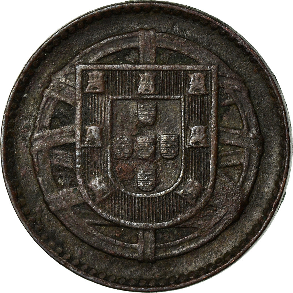 Moneta, Portogallo, Centavo, 1917, MB+, Bronzo, KM:565