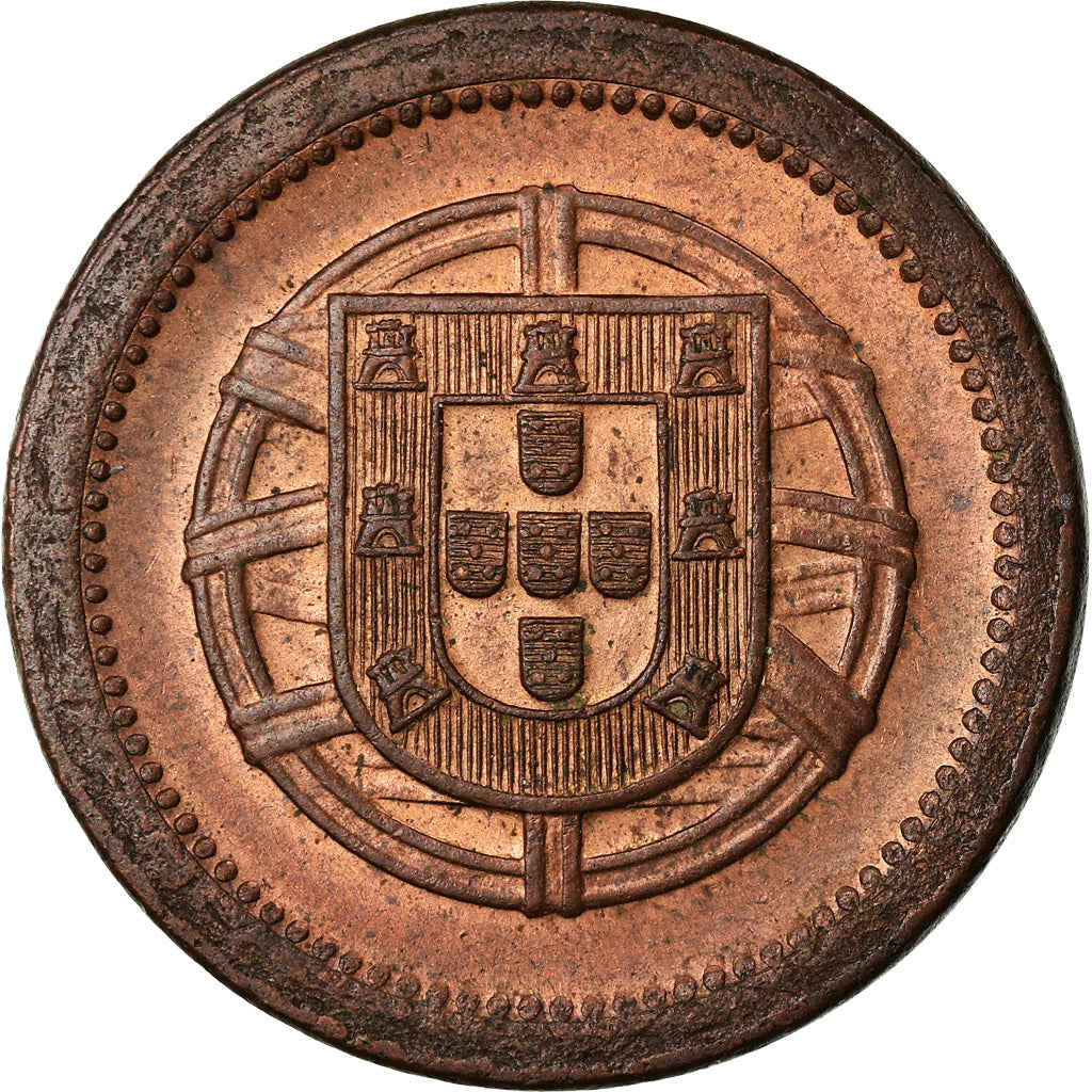 Coin, Portugal, 5 Centavos, 1921, MS(60-62), Bronze, KM:569