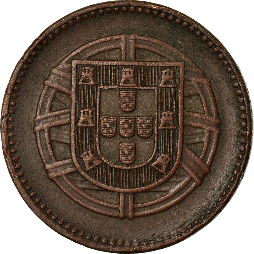 Coin, Portugal, 2 Centavos, 1920, EF(40-45), Bronze, KM:568