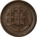 Coin, Portugal, 2 Centavos, 1920, EF(40-45), Bronze, KM:568