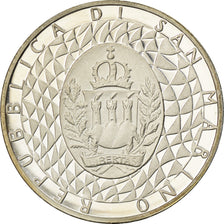 Coin, San Marino, 500 Lire, 1990, Rome, MS(63), Silver, KM:246