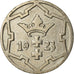 Moeda, DANZIG, 5 Pfennig, 1923, DANZIG, EF(40-45), Cobre-níquel, KM:142