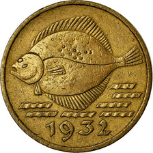 Coin, DANZIG, 5 Pfennig, 1932, EF(40-45), Aluminum-Bronze, KM:151