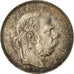 Moneta, Węgry, Franz Joseph I, Korona, 1896, Kormoczbanya, AU(55-58), Srebro