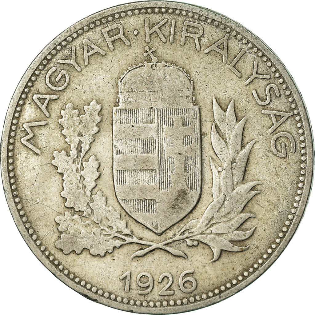Monnaie, Hongrie, Pengo, 1926, Budapest, TB+, Argent, KM:510