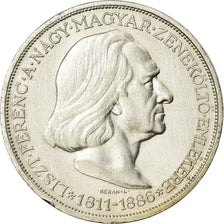 Coin, Hungary, 2 Pengö, 1936, AU(50-53), Silver, KM:515