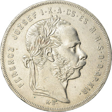 Coin, Hungary, Franz Joseph I, Forint, 1879, Kremnitz, AU(50-53), Silver