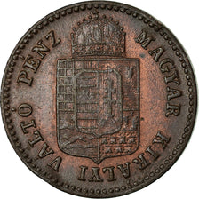 Coin, Hungary, Franz Joseph I, Krajczar, 1881, Kremnitz, MS(60-62), Copper