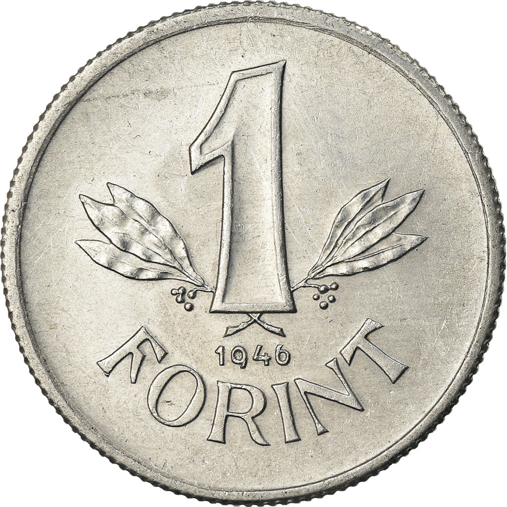 Coin, Hungary, Forint, 1946, Budapest, AU(55-58), Aluminum, KM:532