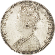 Coin, INDIA-BRITISH, Victoria, Rupee, 1893, AU(55-58), Silver, KM:492