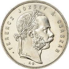 Monnaie, Hongrie, Franz Joseph I, Forint, 1868, Kremnitz, SUP+, Argent, KM:449.1