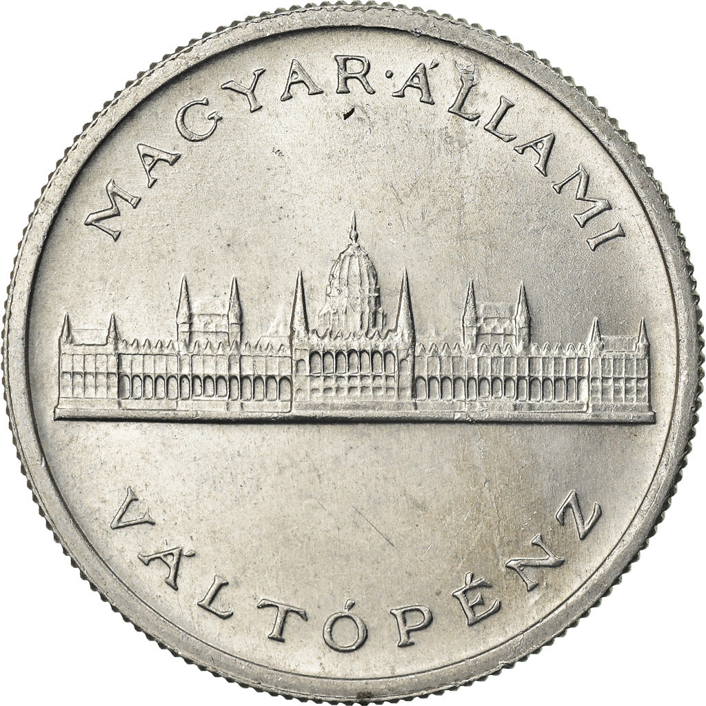 Monnaie, Hongrie, 5 Pengö, 1945, Budapest, SUP, Aluminium, KM:525