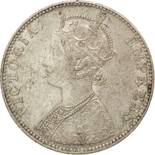 Moneda, INDIA BRITÁNICA, Victoria, Rupee, 1893, MBC, Plata, KM:492