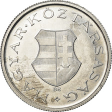 Moneda, Hungría, 2 Forint, 1947, Budapest, MBC+, Aluminio, KM:533