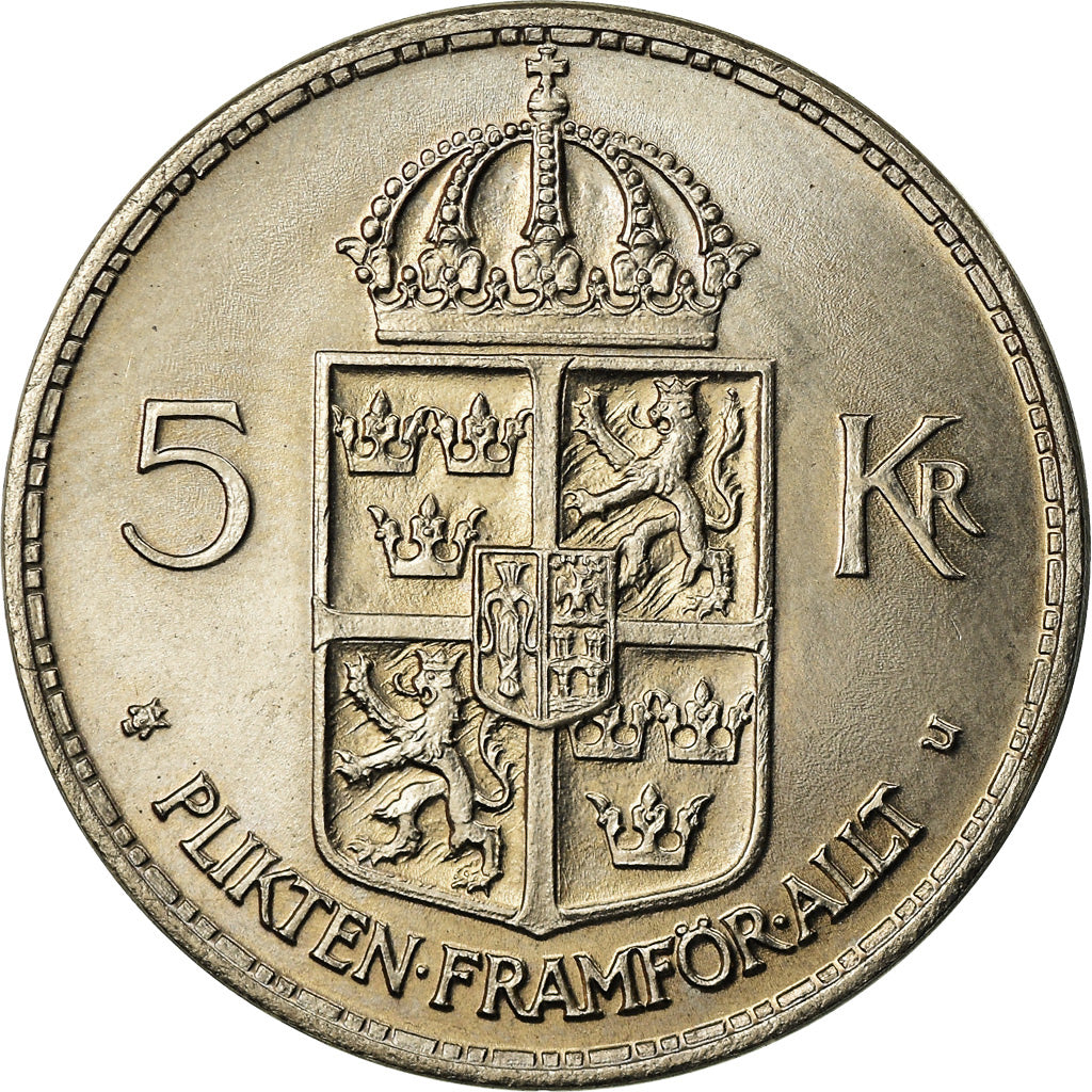 Monnaie, Suède, Gustaf VI, 5 Kronor, 1972, SPL, Copper-Nickel Clad Nickel