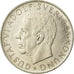 Coin, Sweden, Gustaf VI, 5 Kronor, 1952, MS(60-62), Silver, KM:828