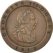 Ile de Man, Georges III, 1/2 Penny 1813, KM 10