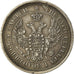 Moneta, Russia, Nicholas I, 25 Kopeks, 1855, St. Petersburg, BB+, Argento