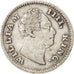 INDIA-BRITISH, 1/4 Rupee, 1835, Bombay, KM #448.3, VF(30-35), Silver, 2.75