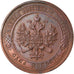 Moeda, Rússia, Nicholas II, Kopek, 1913, Saint-Petersburg, AU(50-53), Cobre