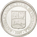 VENEZUELA, 10 Centimos, 2007, Maracay, KM #89, MS(63), Nickel Plated Steel, 18,.