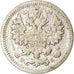 Moneta, Russia, Nicholas II, 5 Kopeks, 1908, Saint-Petersburg, MB, Argento