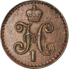Munten, Rusland, Nicholas I, Polushka, 1/4 Kopek, 1841, FR+, Koper, KM:142.2
