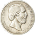 Moneda, Países Bajos, William III, Gulden, 1863, Utrecht, BC+, Plata, KM:93