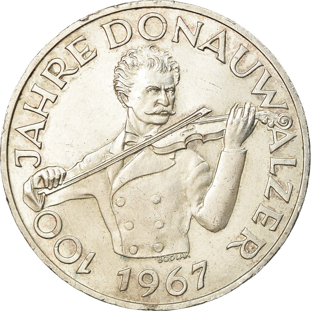 Coin, Austria, 50 Schilling, 1967, AU(50-53), Silver, KM:2902