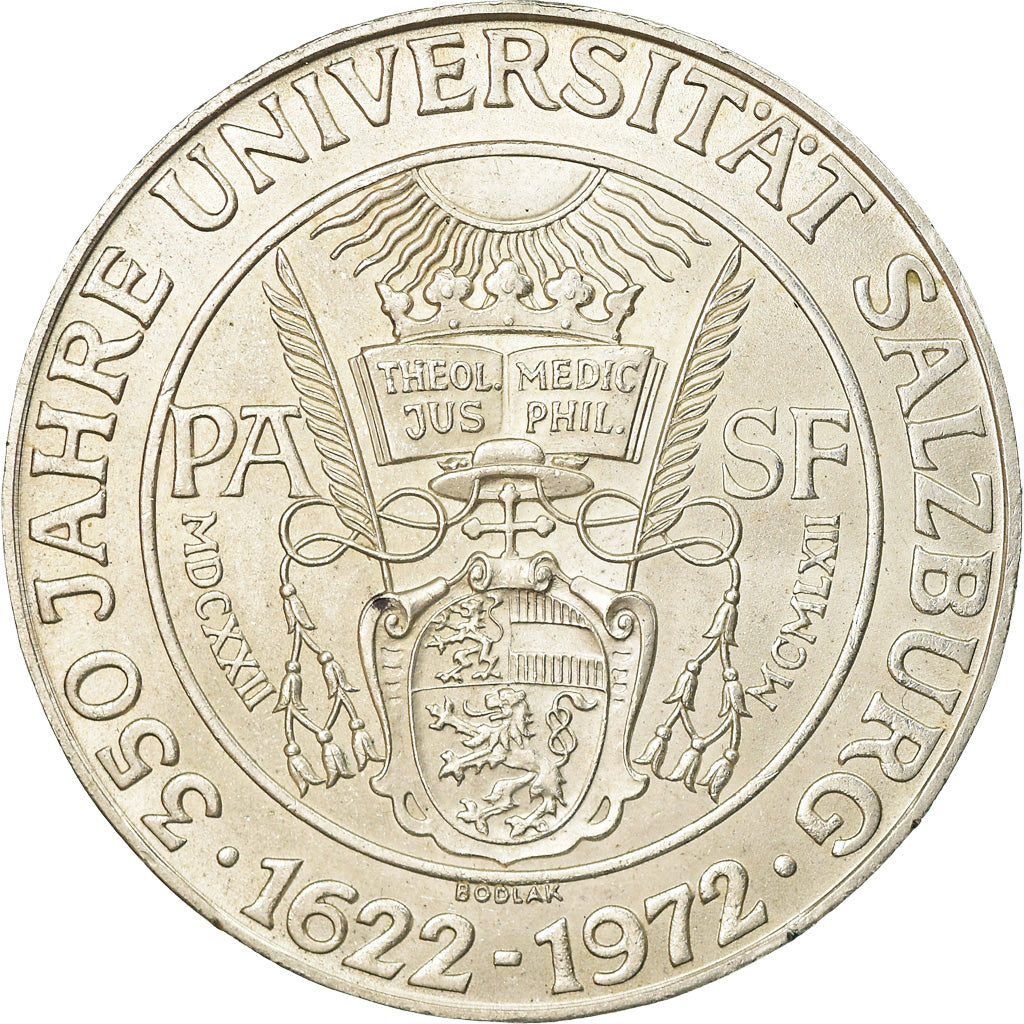 Coin, Austria, 50 Schilling, 1972, AU(55-58), Silver, KM:2913