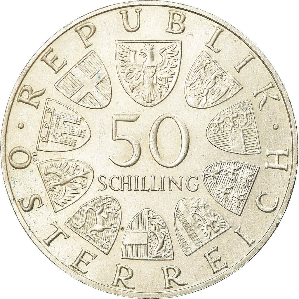 Moneta, Austria, 50 Schilling, 1978, SPL, Argento, KM:2937