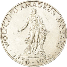 Coin, Austria, 25 Schilling, 1956, EF(40-45), Silver, KM:2881