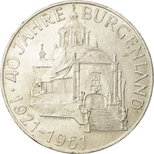 Coin, Austria, 25 Schilling, 1961, AU(50-53), Silver, KM:2891