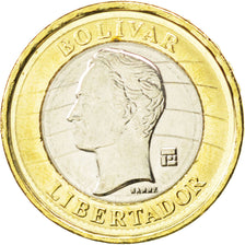 Venezuela, 1 Bolivar, 2012, KM #New, MS(63), Bimetallic, 8.07
