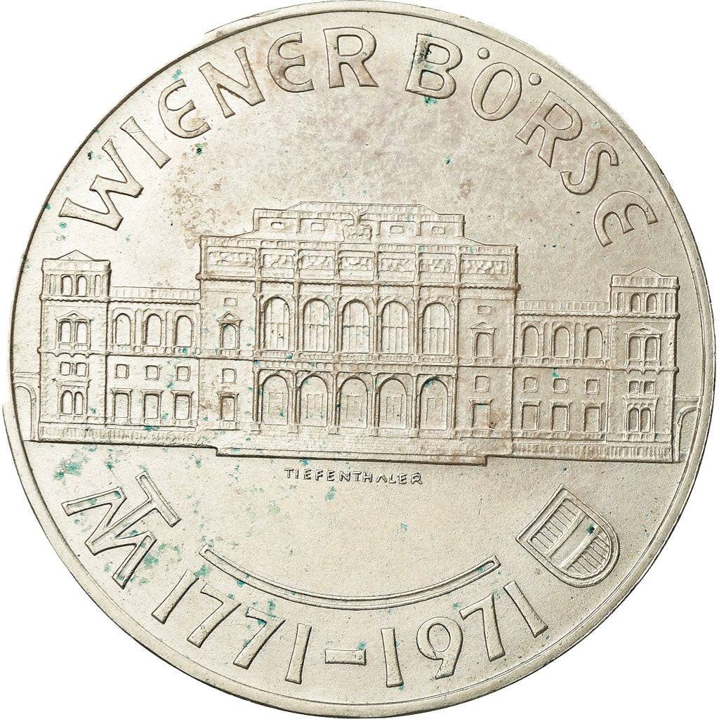 Coin, Austria, 25 Schilling, 1971, AU(55-58), Silver, KM:2910