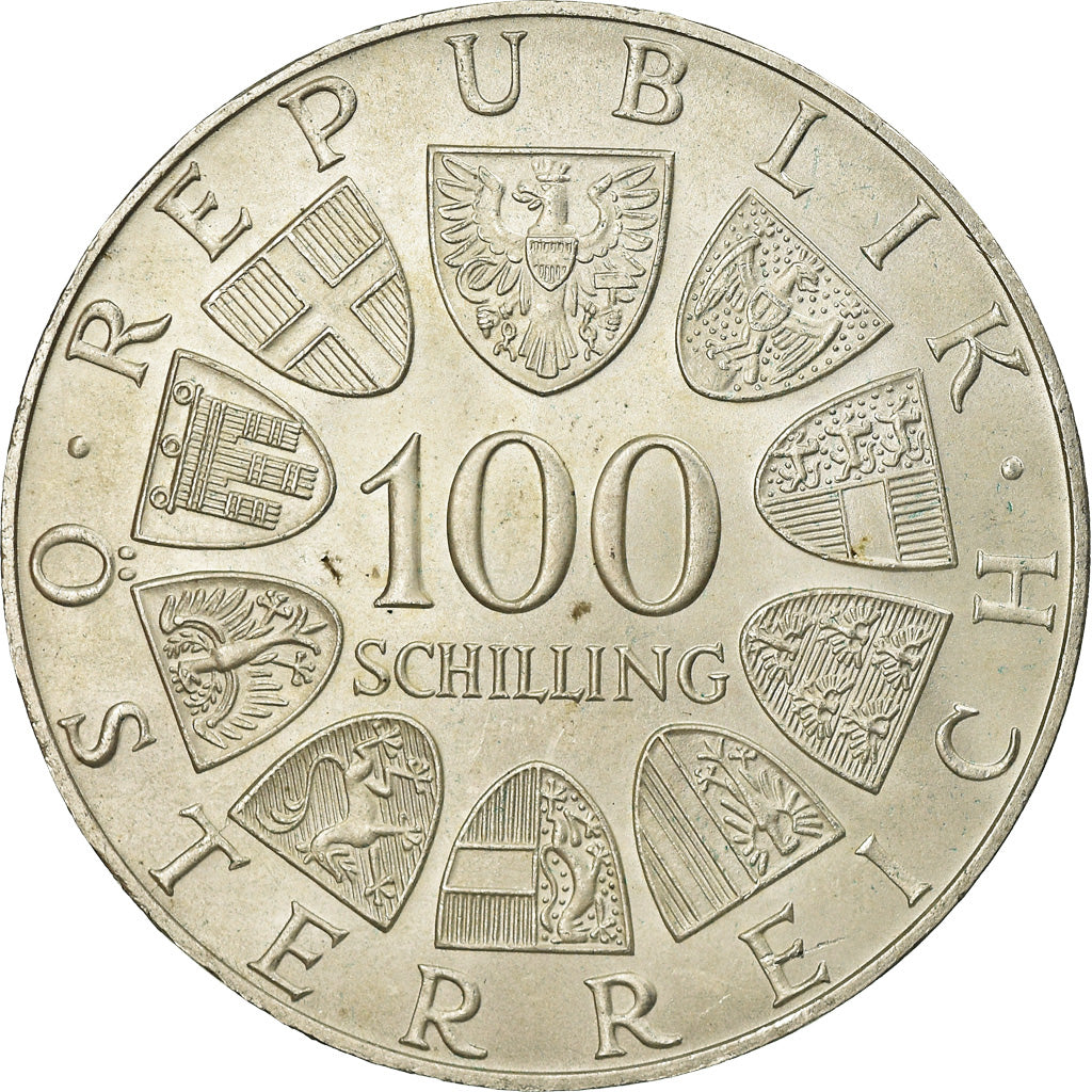 Moneta, Austria, 100 Schilling, 1975, SPL-, Argento, KM:2923