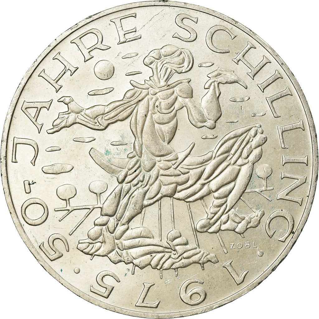 Coin, Austria, 100 Schilling, 1975, Vienna, AU(50-53), Silver, KM:2925