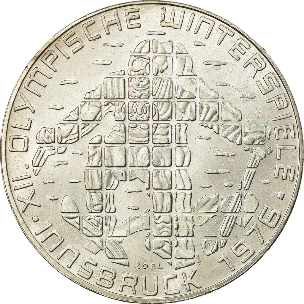 Coin, Austria, 100 Schilling, 1976, MS(63), Silver, KM:2928