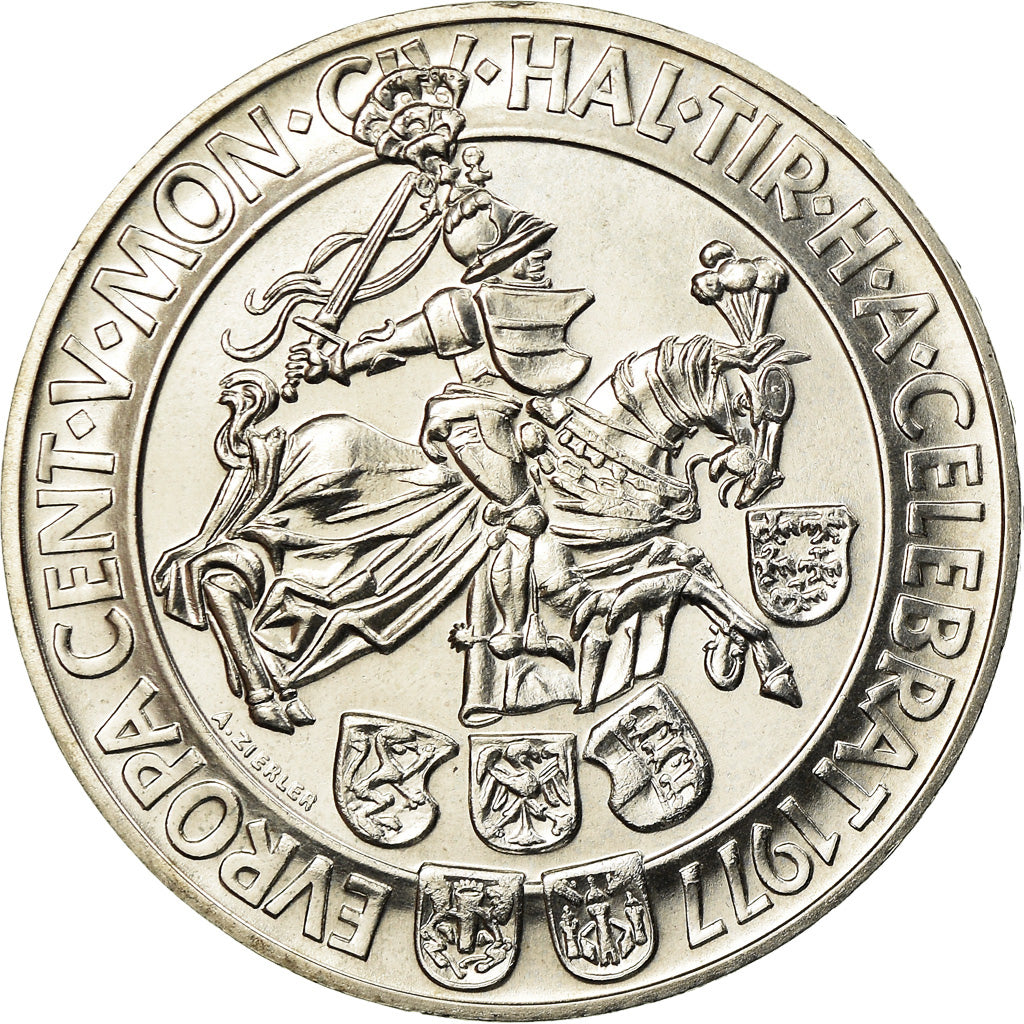 Moneta, Austria, 100 Schilling, 1977, SPL-, Argento, KM:2936