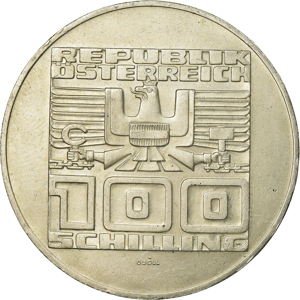 Coin, Austria, 100 Schilling, 1978, EF(40-45), Silver, KM:2938