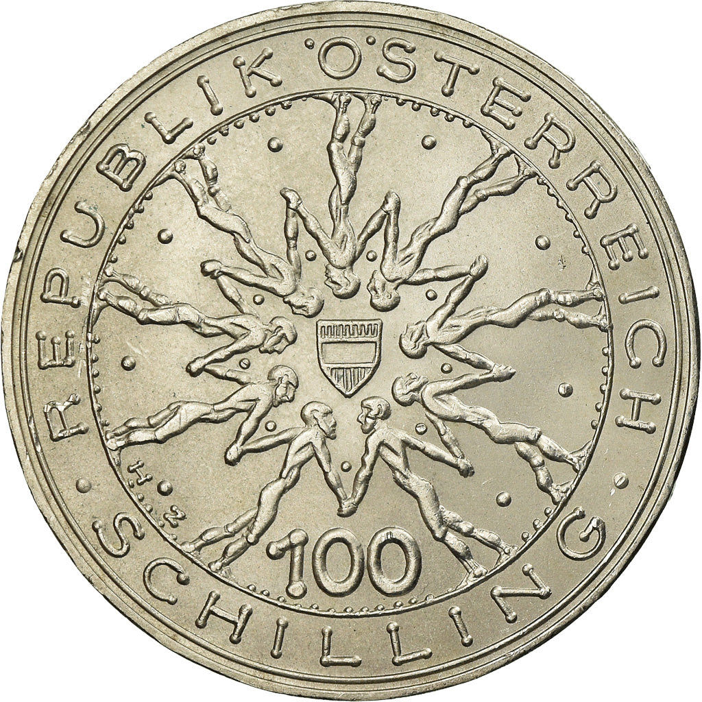 Coin, Austria, 100 Schilling, 1978, AU(55-58), Silver, KM:2939