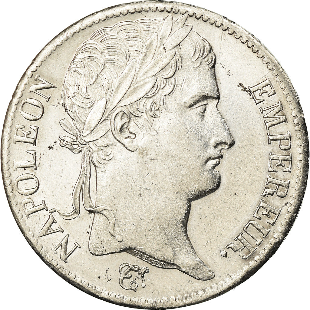 Münze, Frankreich, Napoléon I, 5 Francs, 1812, Paris, VZ, Silber, KM:694.1