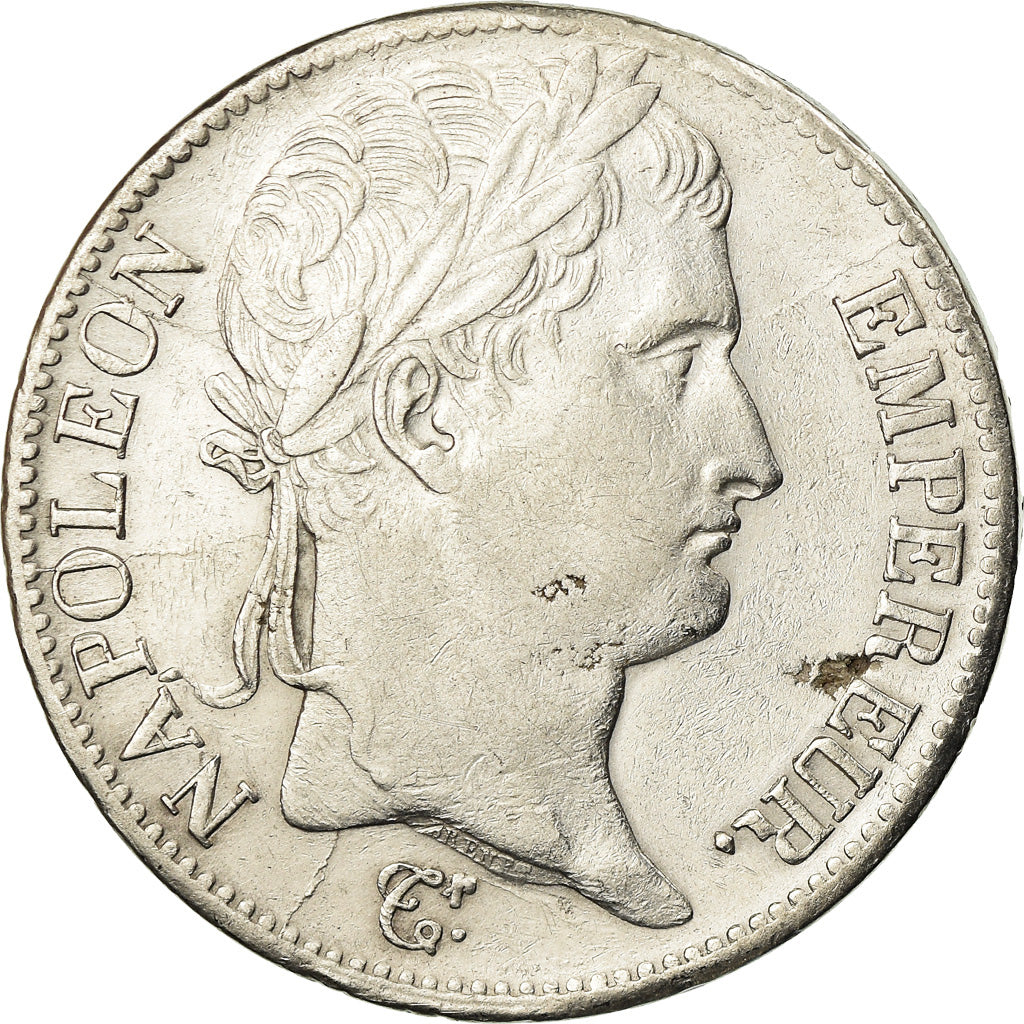 FRANCE, Napoléon I, 5 Francs, 1813, Lille, KM #694.16, EF(40-45), Silver, Gadour