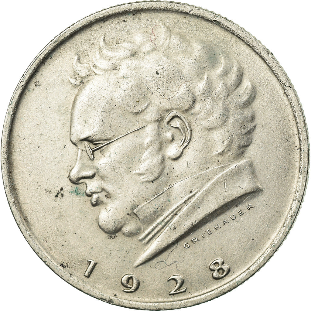 Coin, Austria, 2 Schilling, 1928, EF(40-45), Silver, KM:2843