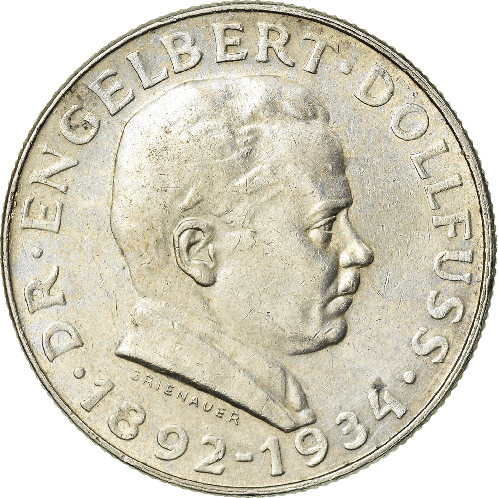 Coin, Austria, 2 Schilling, 1934, AU(55-58), Silver, KM:2852