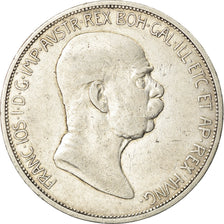 Coin, Austria, Franz Joseph I, 5 Corona, 1909, EF(40-45), Silver, KM:2814